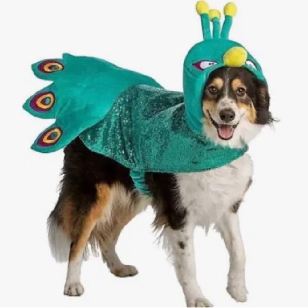 3 for $15 Dog Peacock Costume